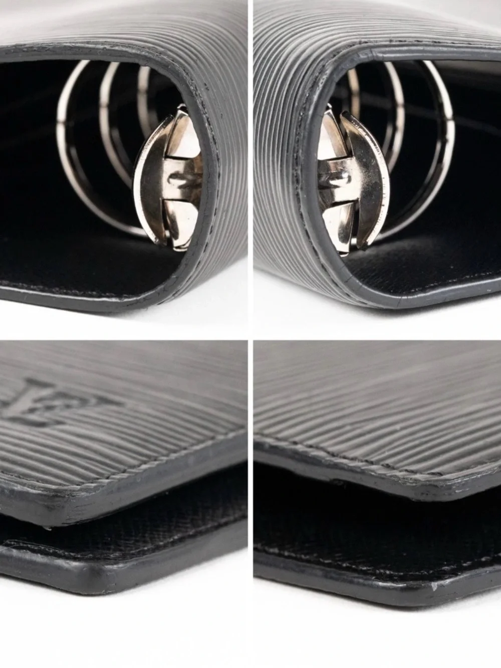 Louis Vuitton Agenda GM Epi Noir Black R20212 Ring Binder Cover